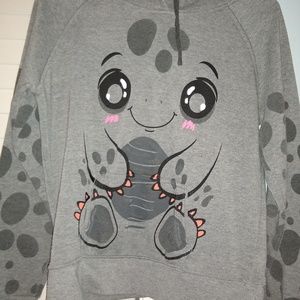 this is a gray girl jacket.